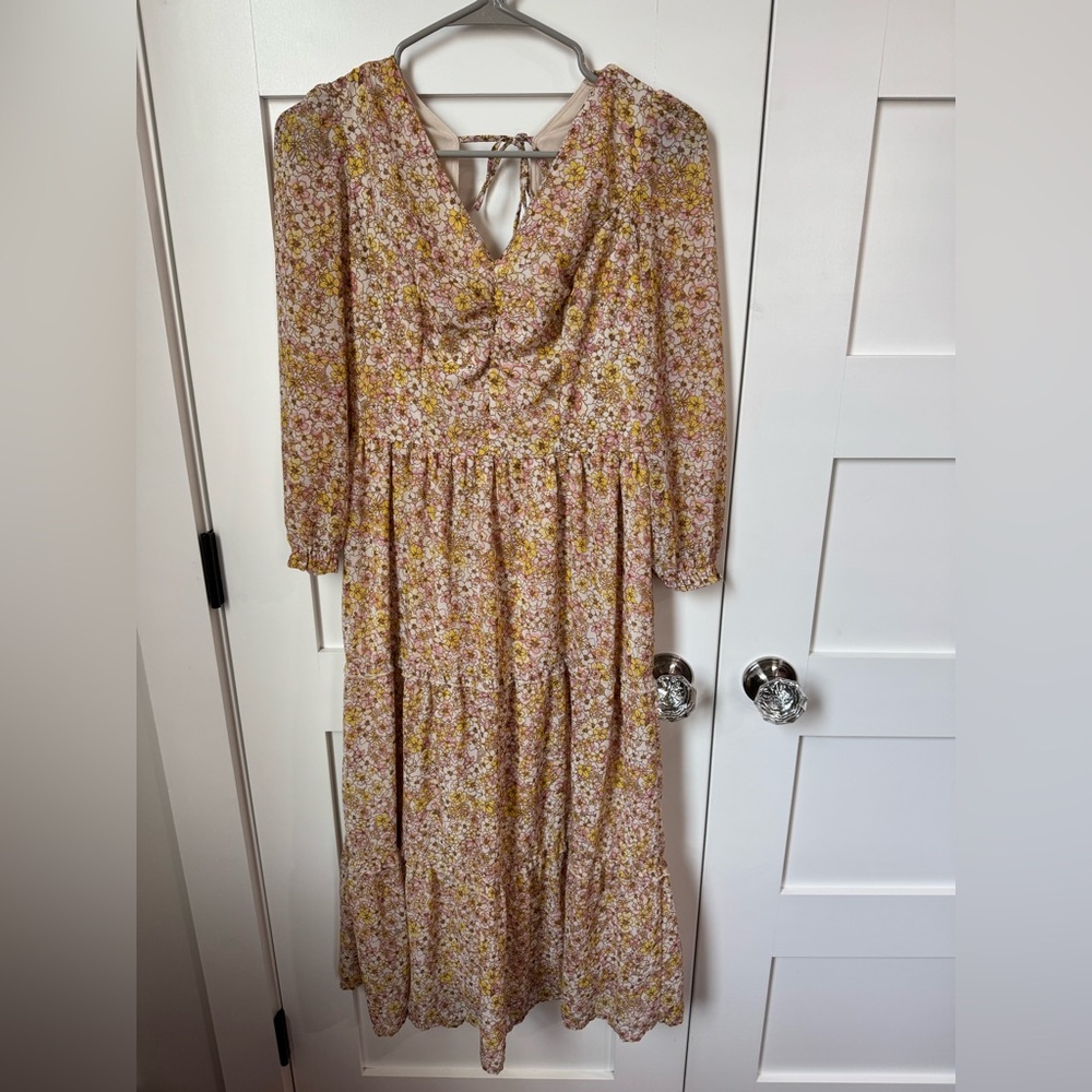 Sincerely Jules Multicolor Floral Dress size medium